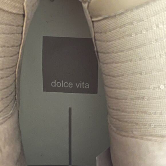 Dolce Vita Martey H2O Women's Size 10 Boots Taupe Suede Waterproof Block Heel - Picture 15 of 15